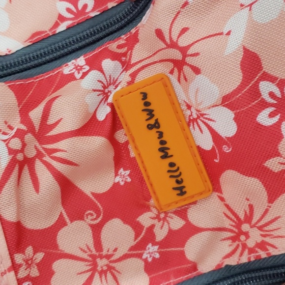 Hello Mow & Wow Pink Floral Cat Carrier NWOT - Picture 5 of 5